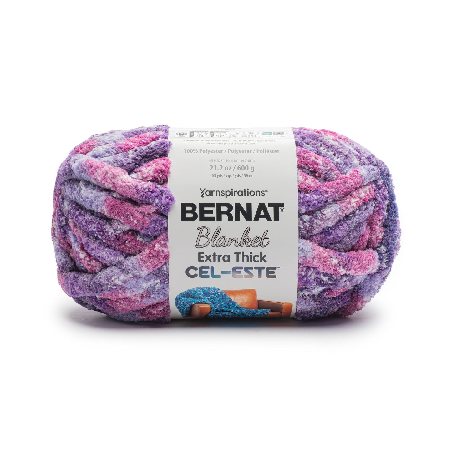 Bernat Blanket Extra Thick Cel-Este Yarn (600g/21.2oz)