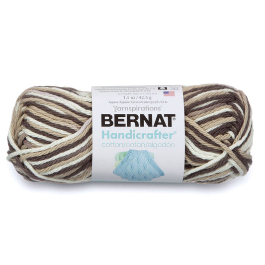 Bernat Handicrafter Cotton Ombres Yarn - Clearance Shades