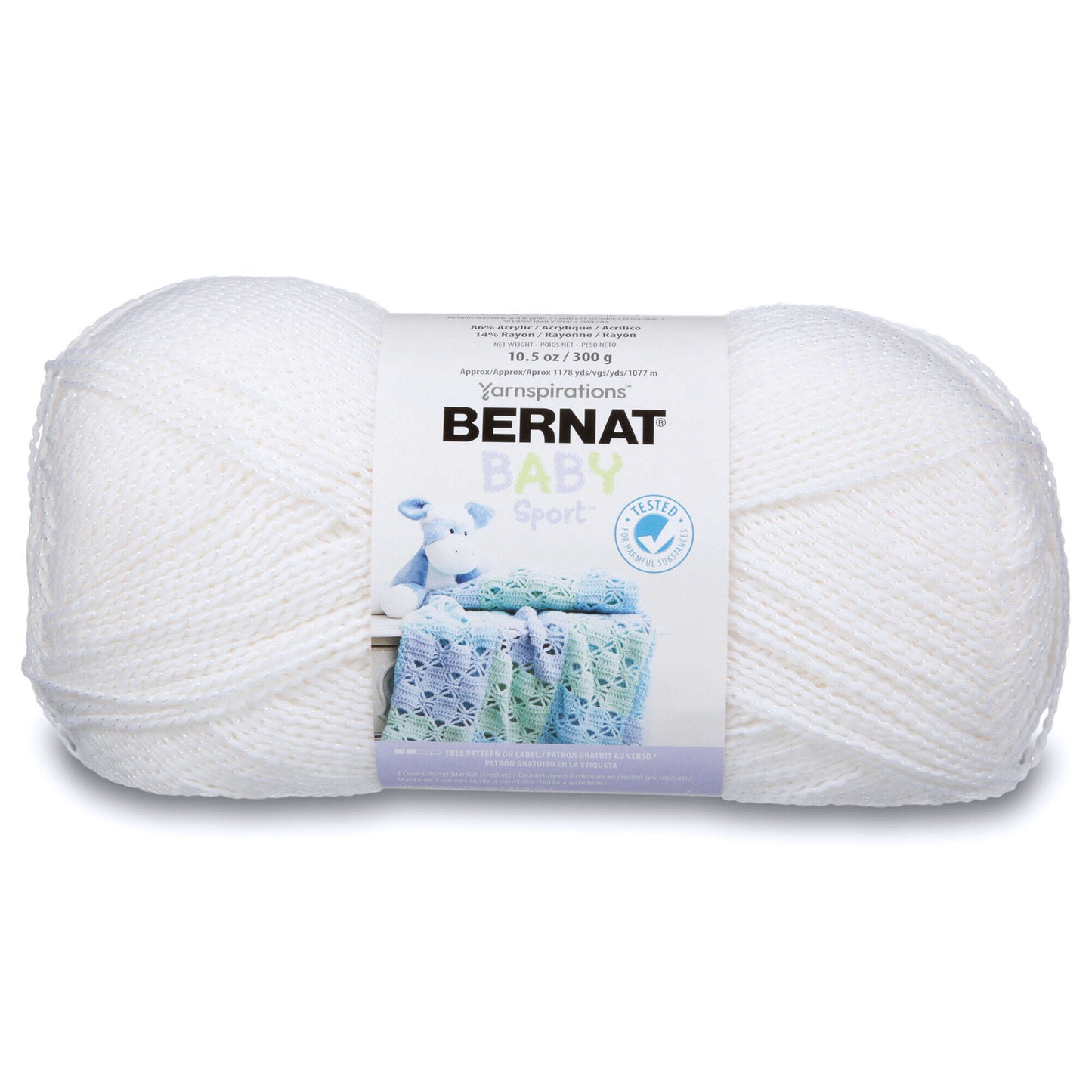 Bernat Baby Sport Yarn (300g/10.5oz)