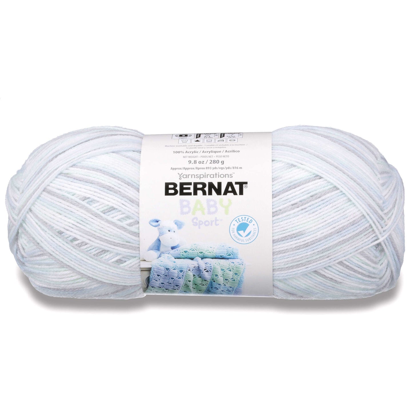 Bernat Baby Sport Ombre Yarn