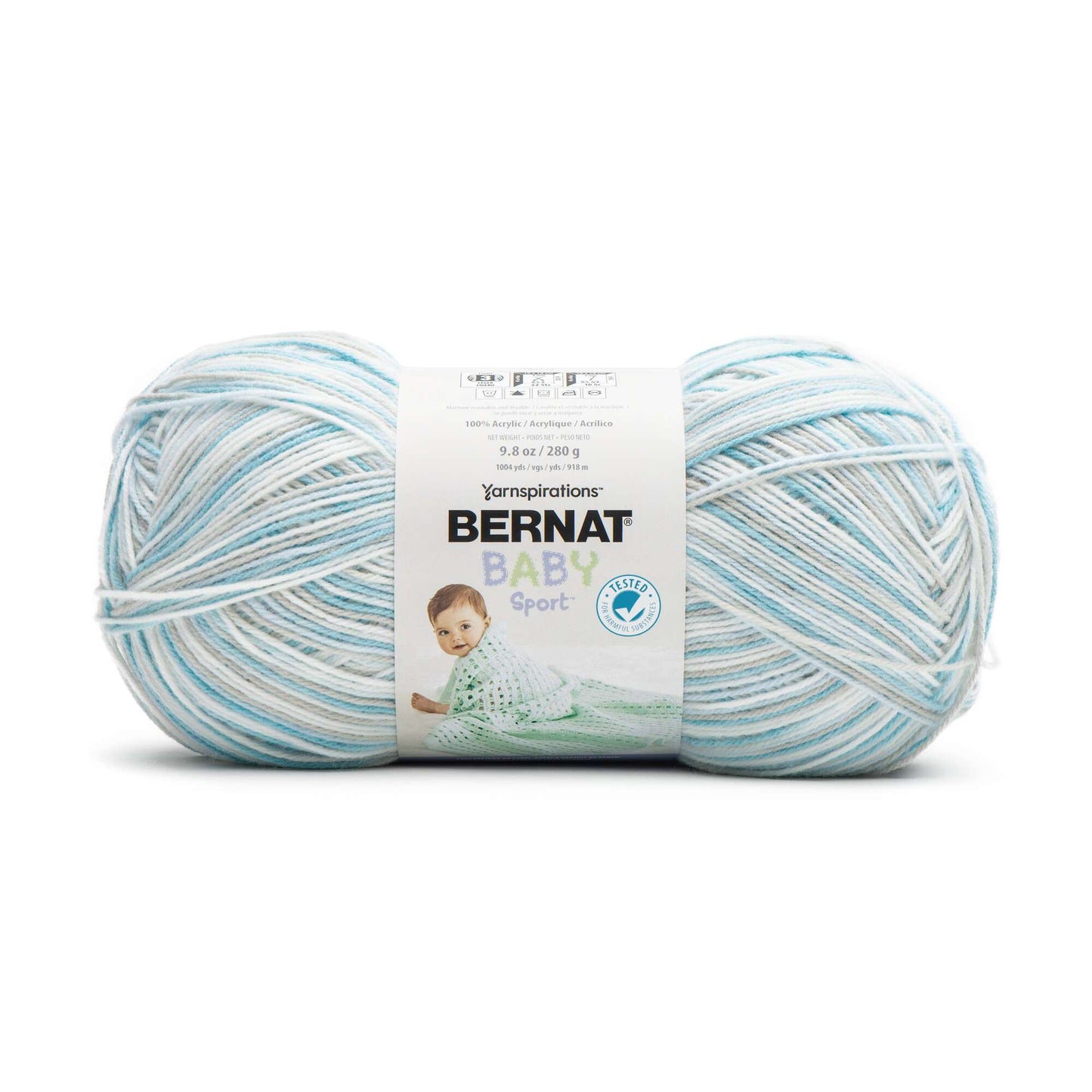 Bernat Baby Sport Ombre Yarn