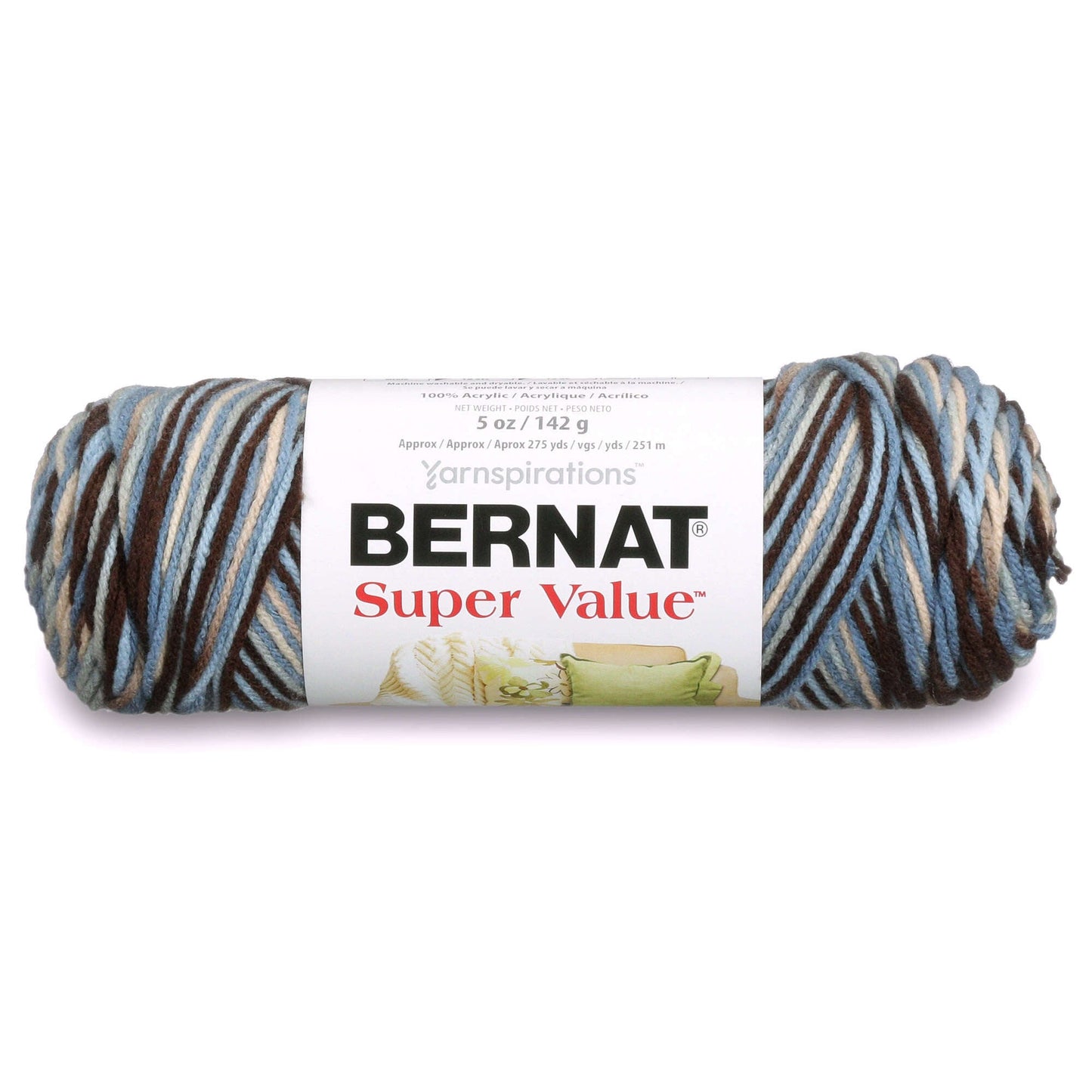 Bernat Super Value Variegates Yarn