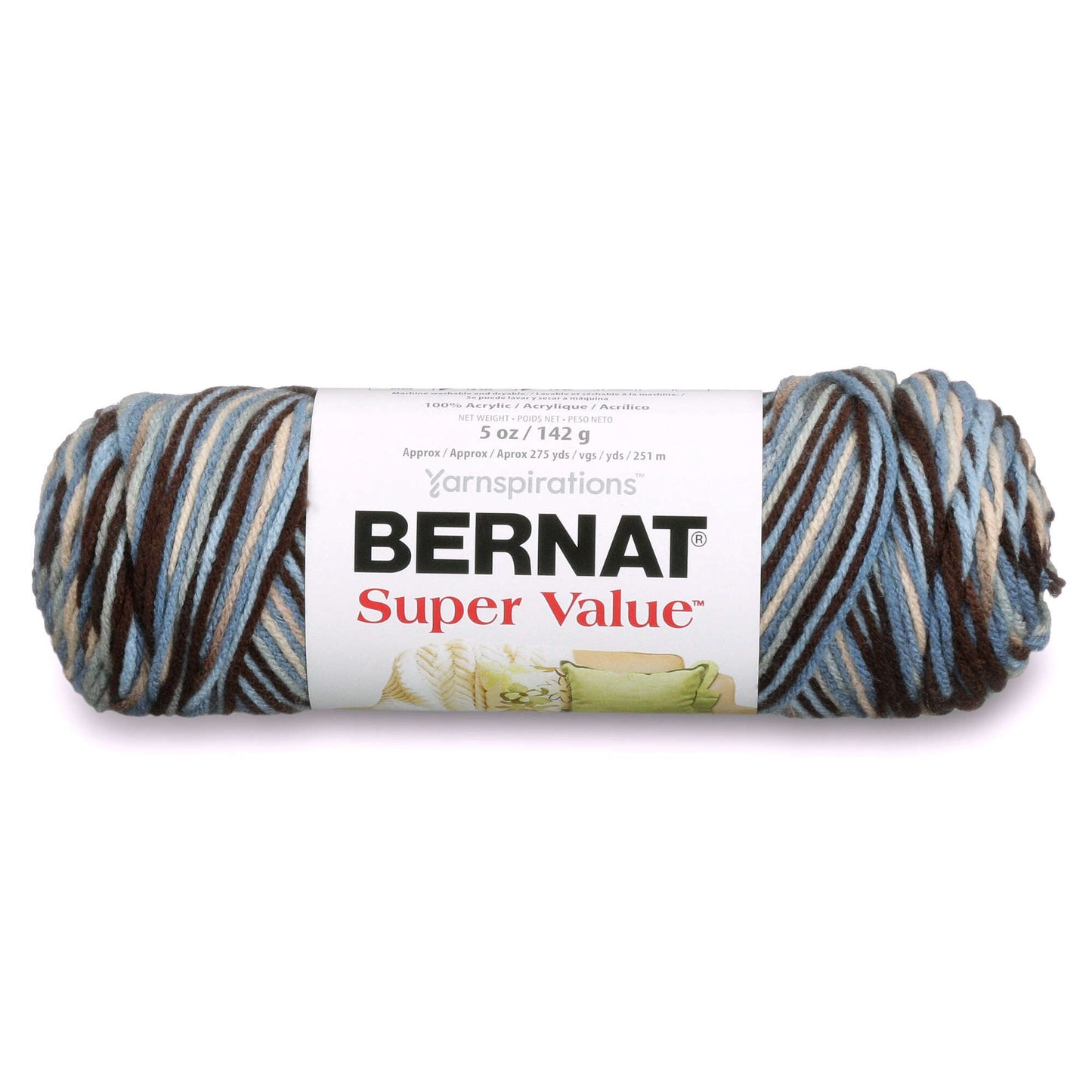 Bernat Super Value Variegates Yarn