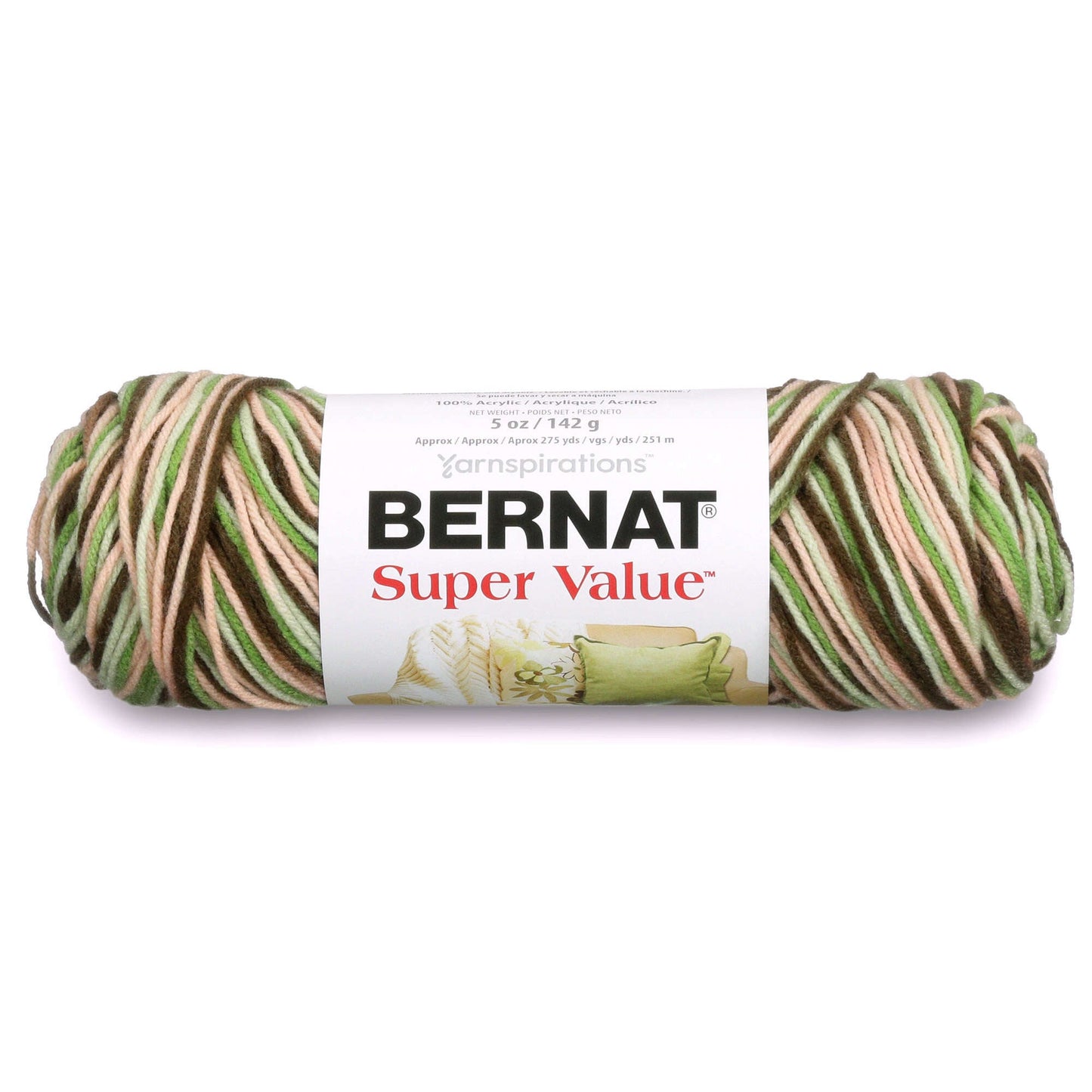 Bernat Super Value Variegates Yarn