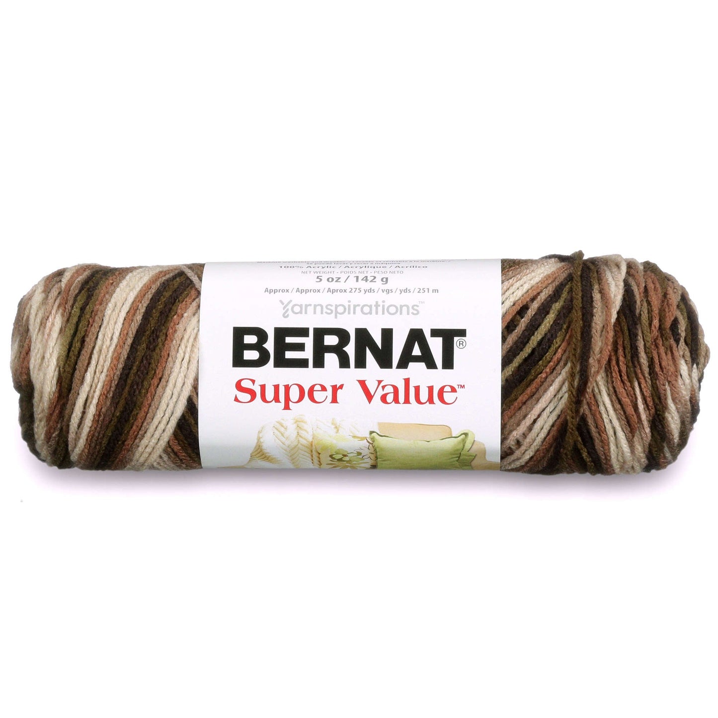 Bernat Super Value Variegates Yarn