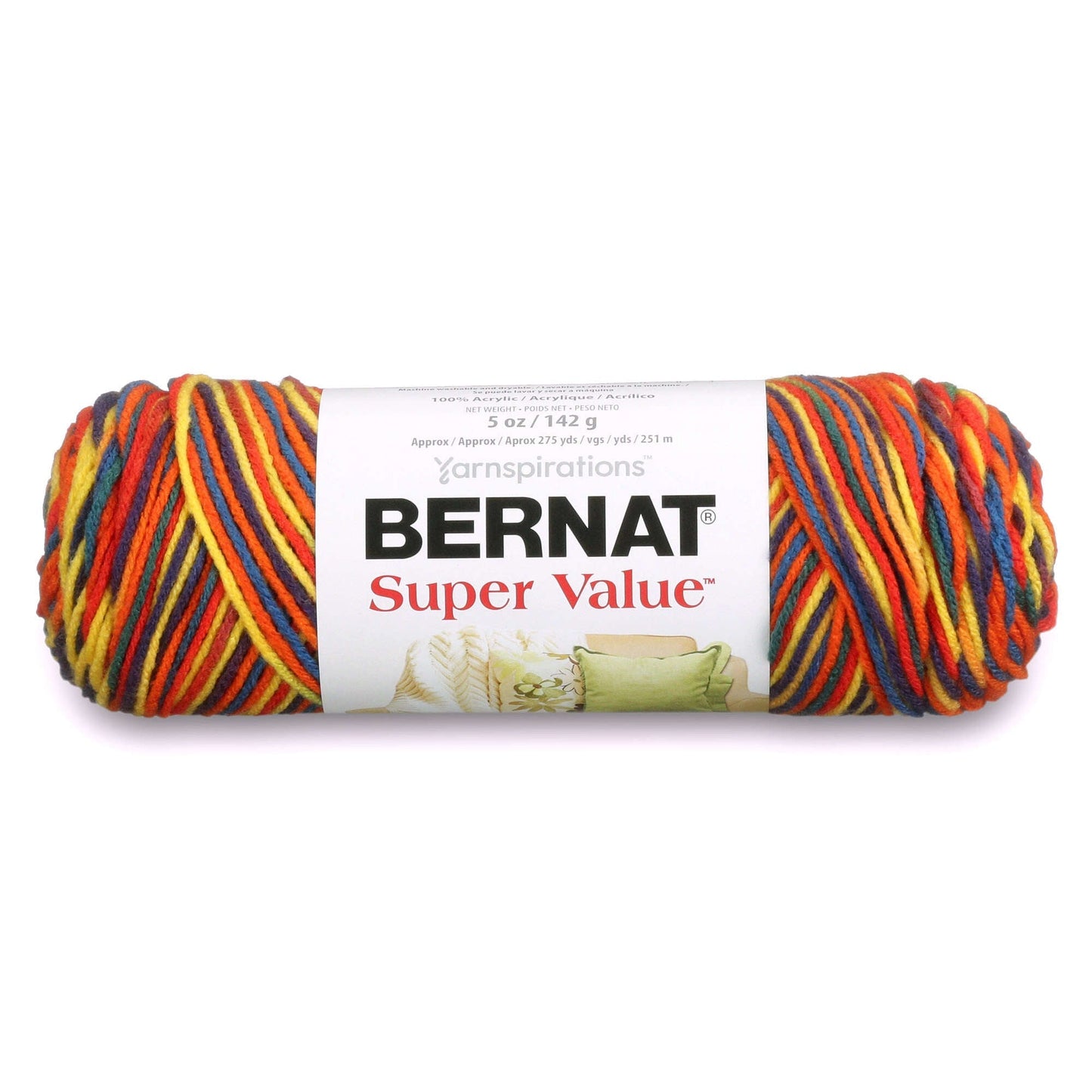 Bernat Super Value Variegates Yarn