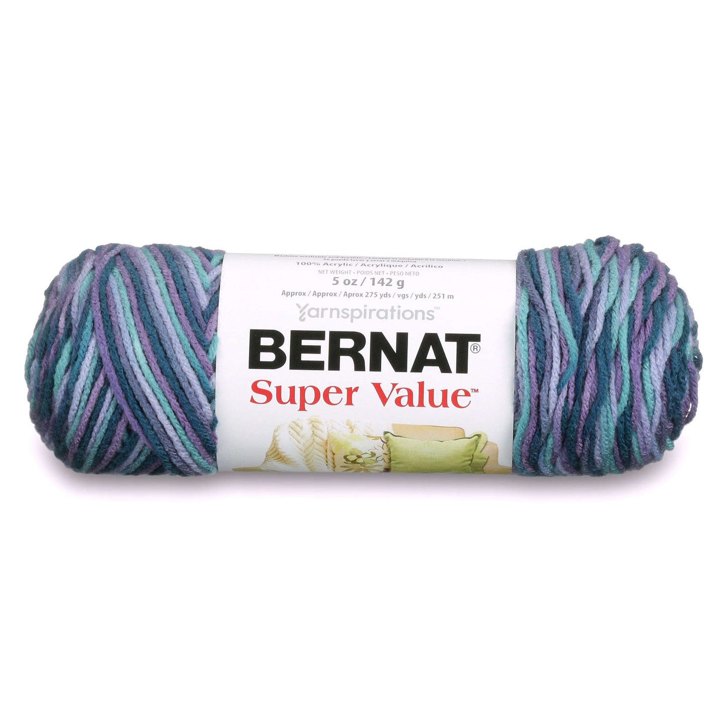 Bernat Super Value Variegates Yarn