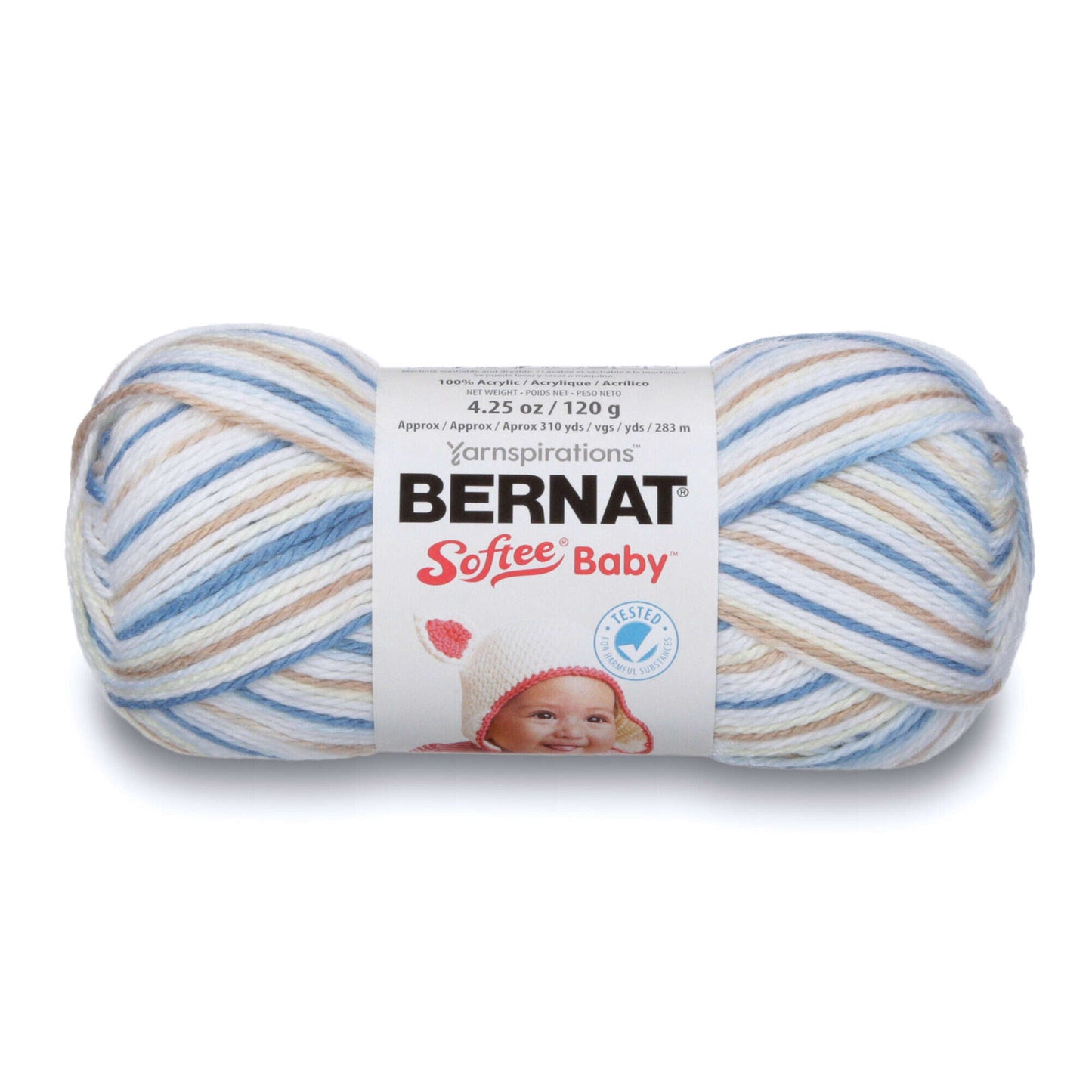 Bernat Softee Baby Variegates Yarn