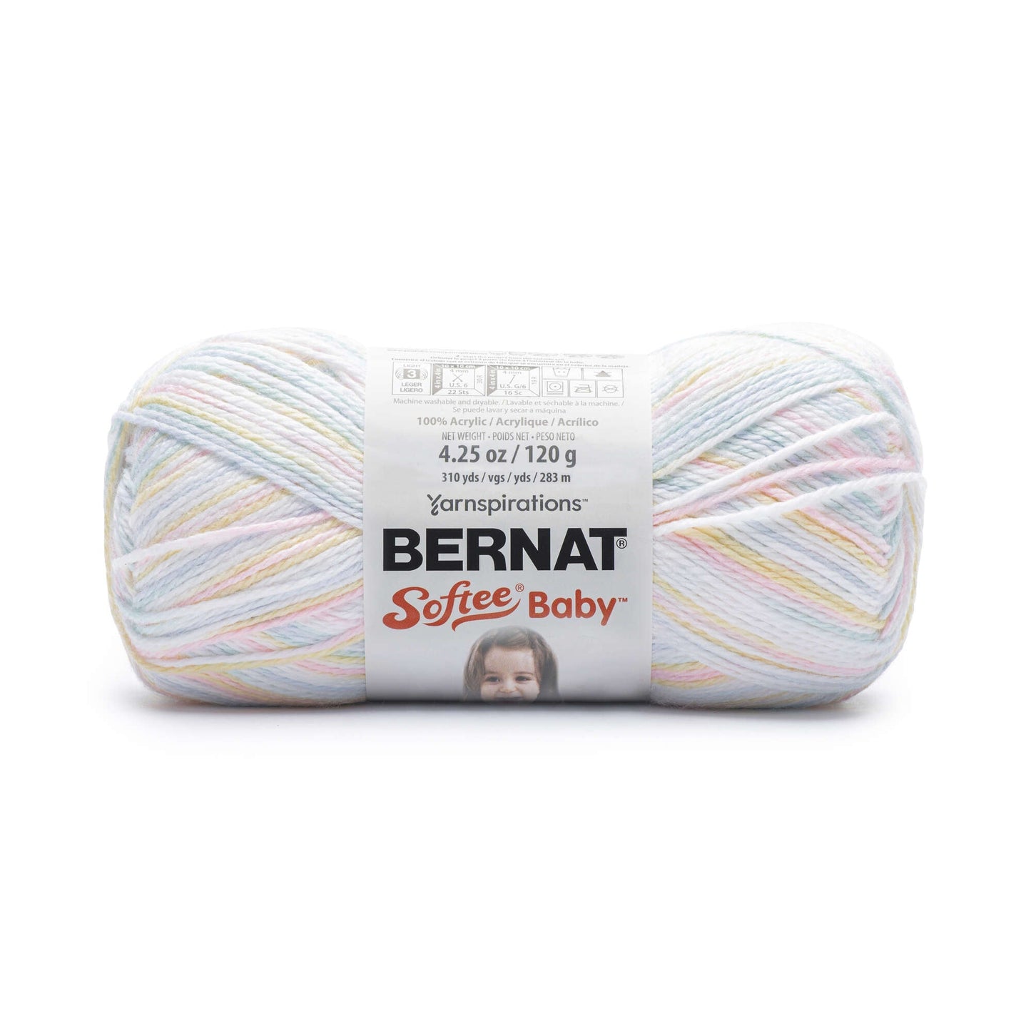 Bernat Softee Baby Variegates Yarn