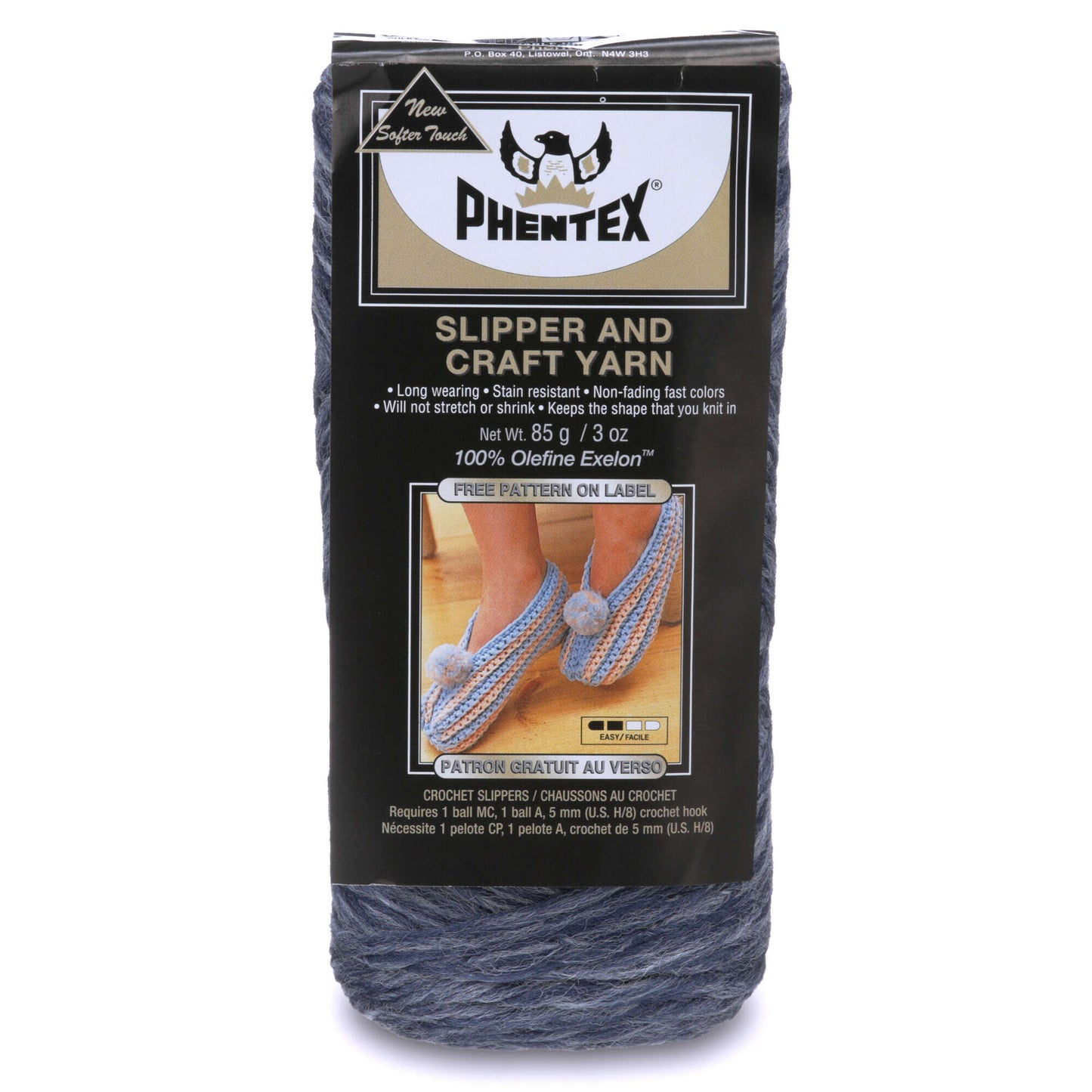 Phentex Slipper & Craft Yarn