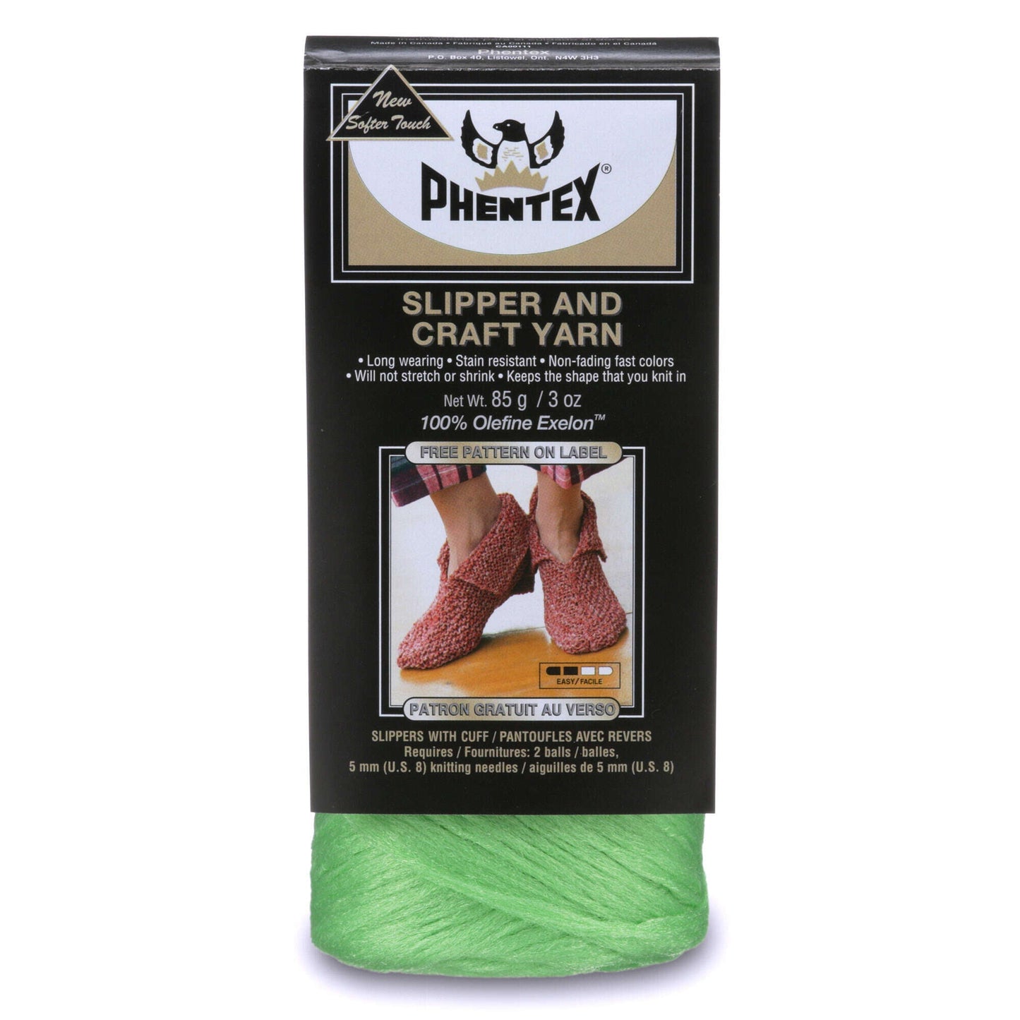 Phentex Slipper & Craft Yarn