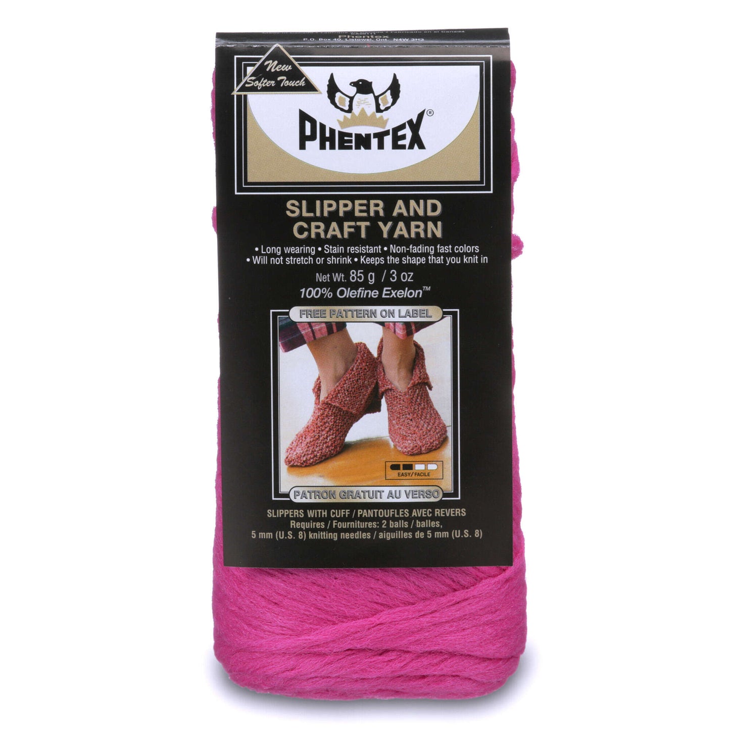 Phentex Slipper & Craft Yarn