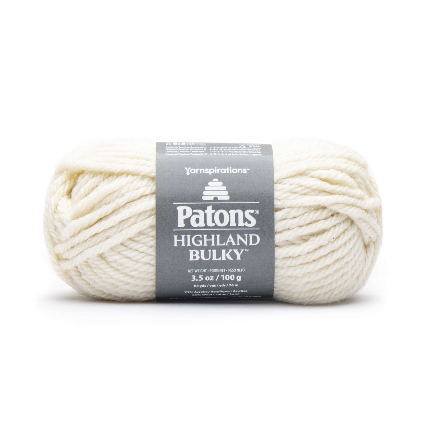Patons Highland Bulky Yarn - Clearance shades