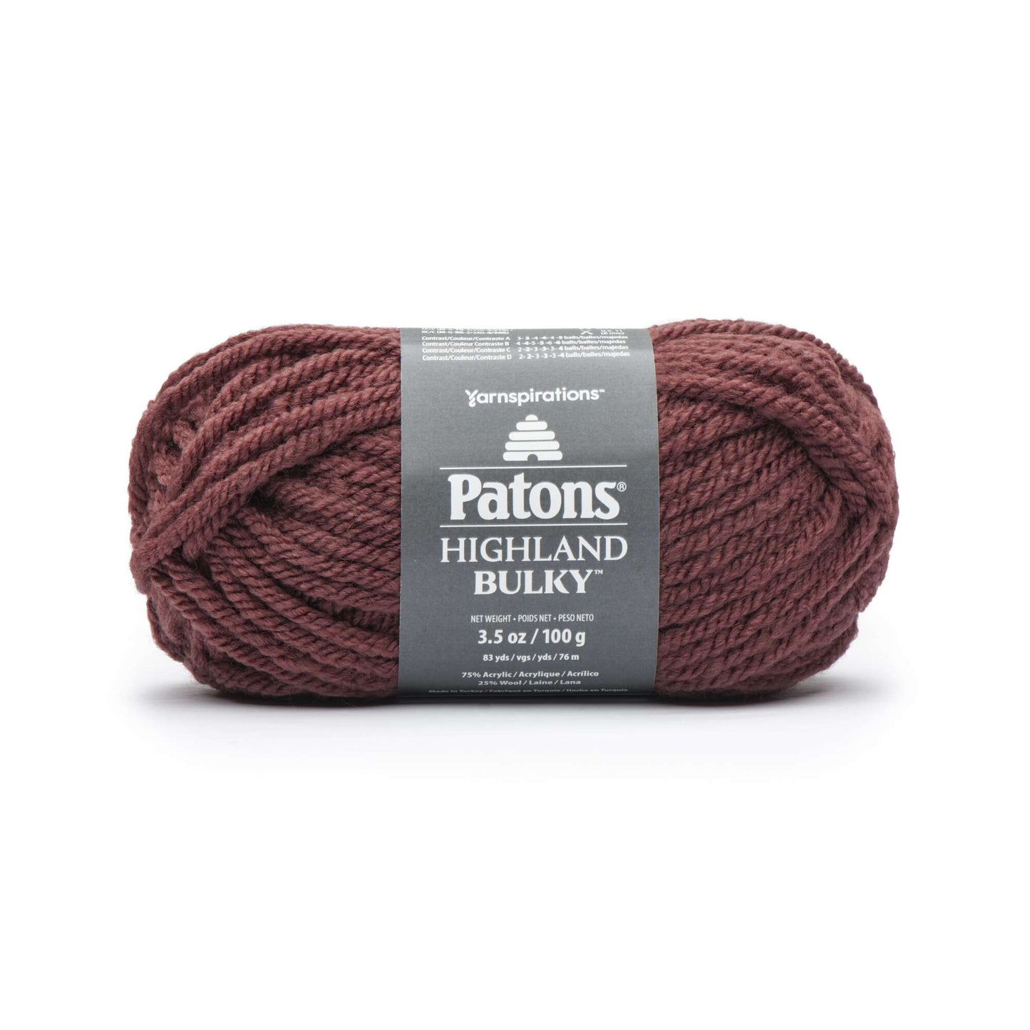 Patons Highland Bulky Yarn - Clearance shades