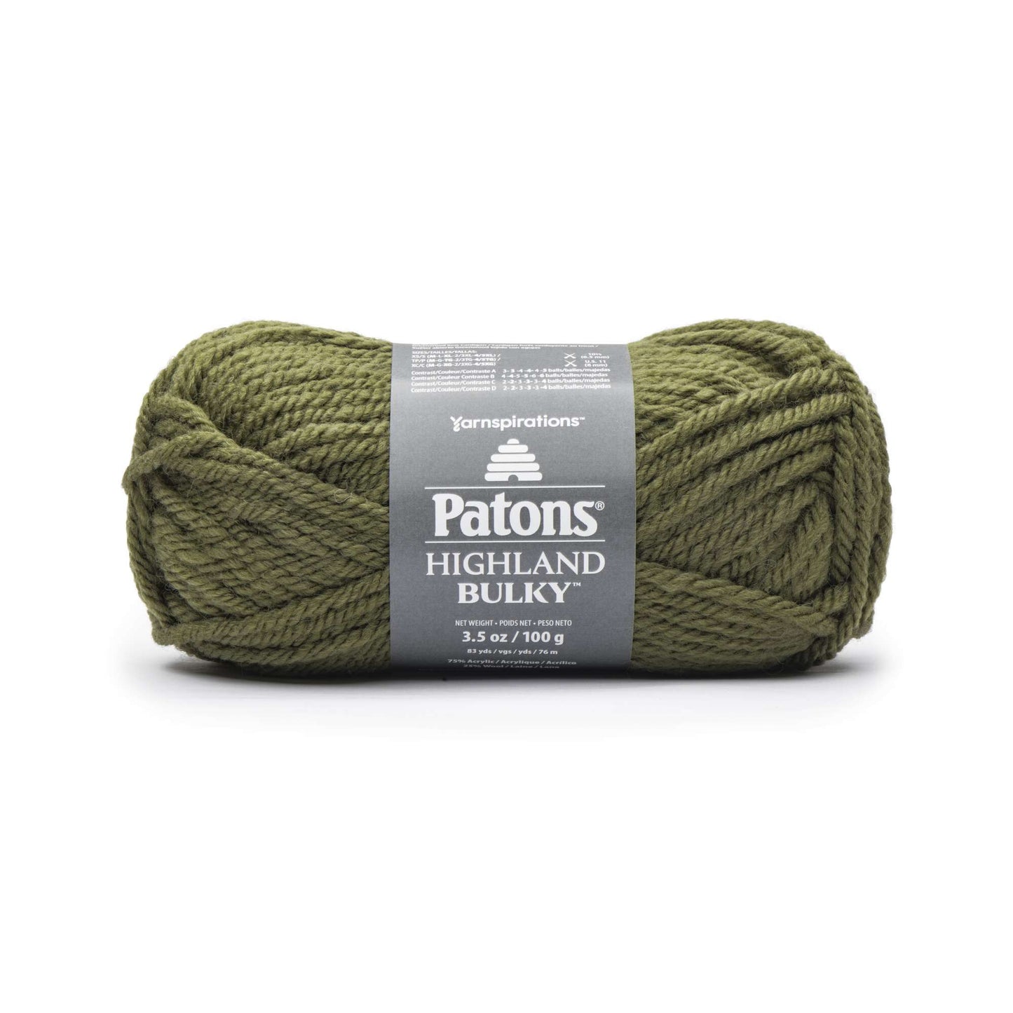 Patons Highland Bulky Yarn - Clearance shades