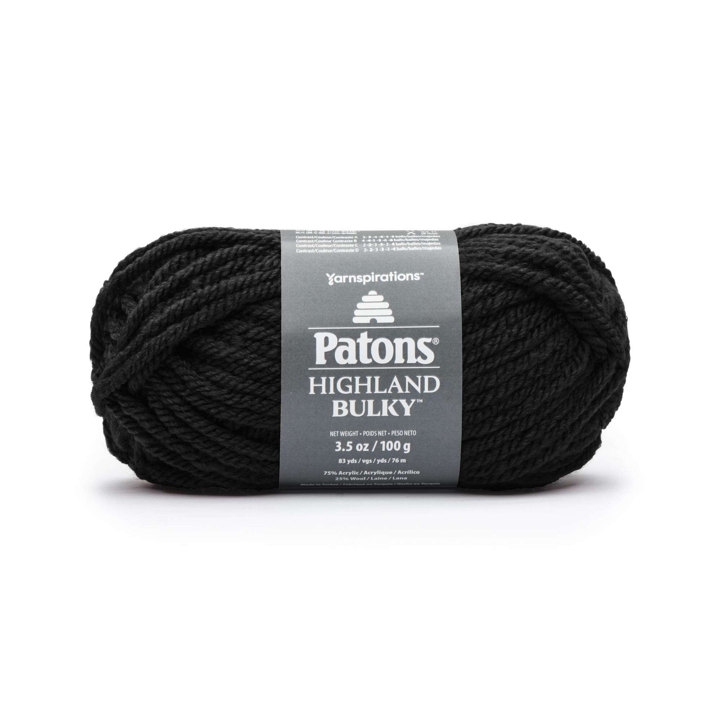 Patons Highland Bulky Yarn - Clearance shades