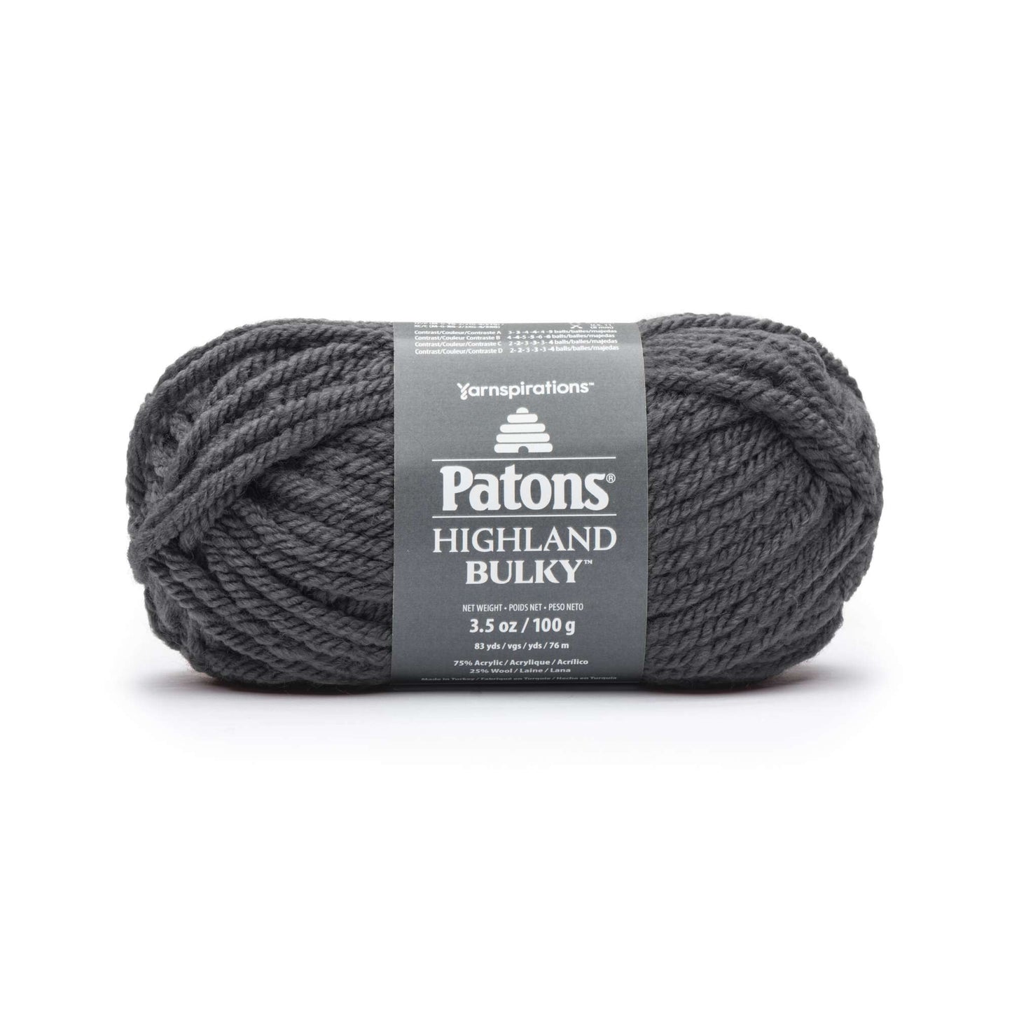 Patons Highland Bulky Yarn - Clearance shades