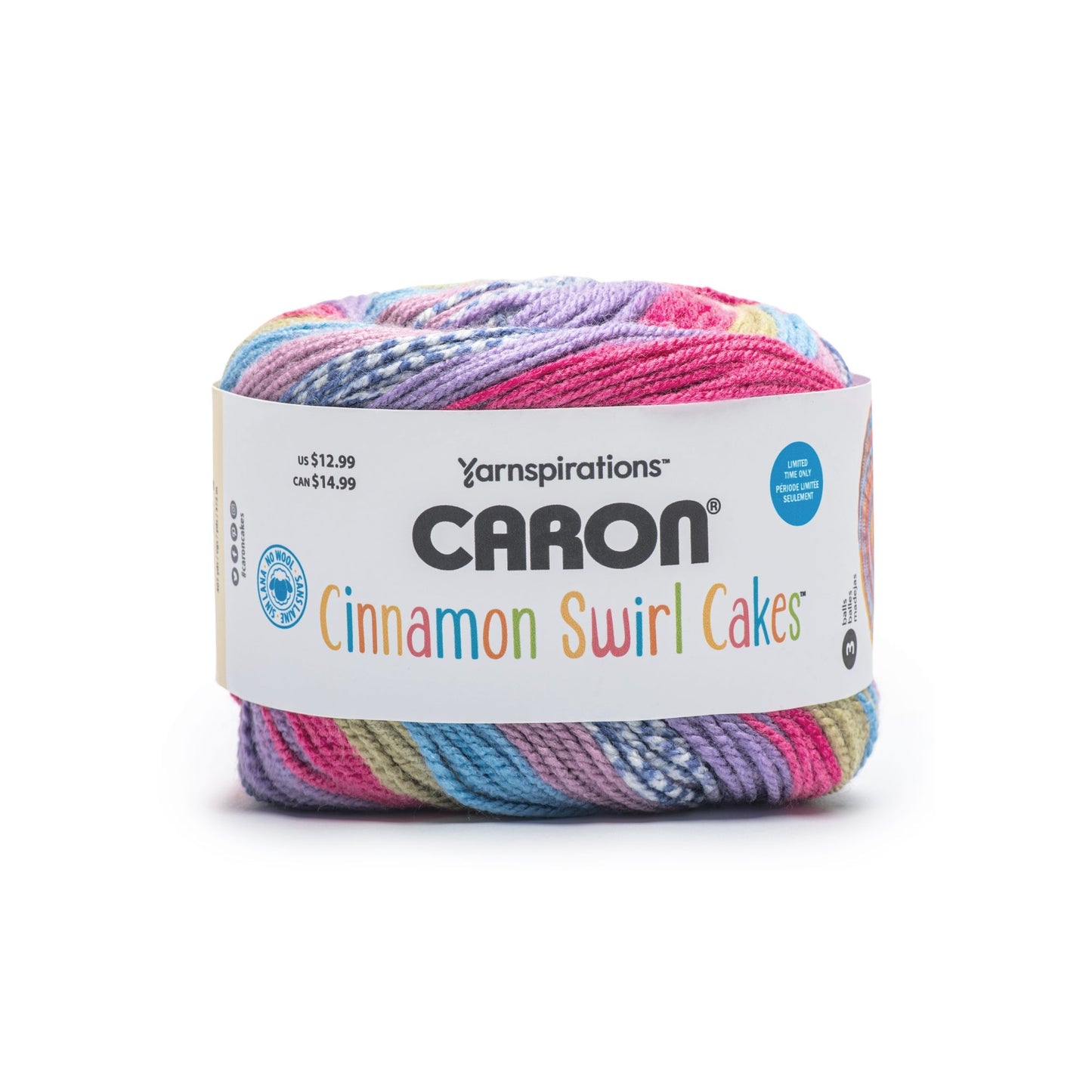 Caron Cinnamon Swirl Cakes Yarn (227g/8oz) - Retailer Exclusive