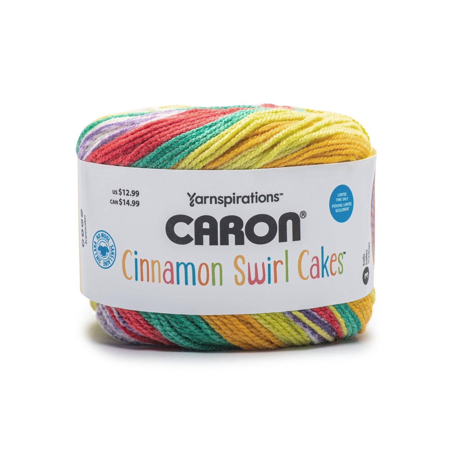 Caron Cinnamon Swirl Cakes Yarn (227g/8oz) - Retailer Exclusive