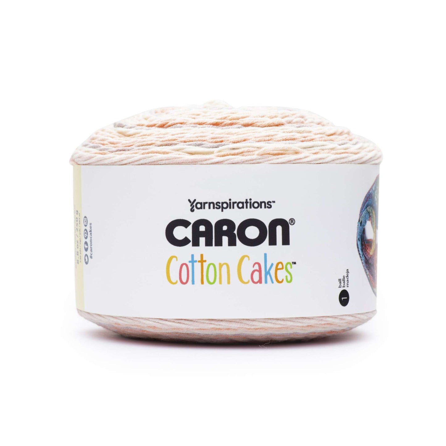 Caron Cotton Cakes Yarn (250g/8.8oz) - Clearance Shades