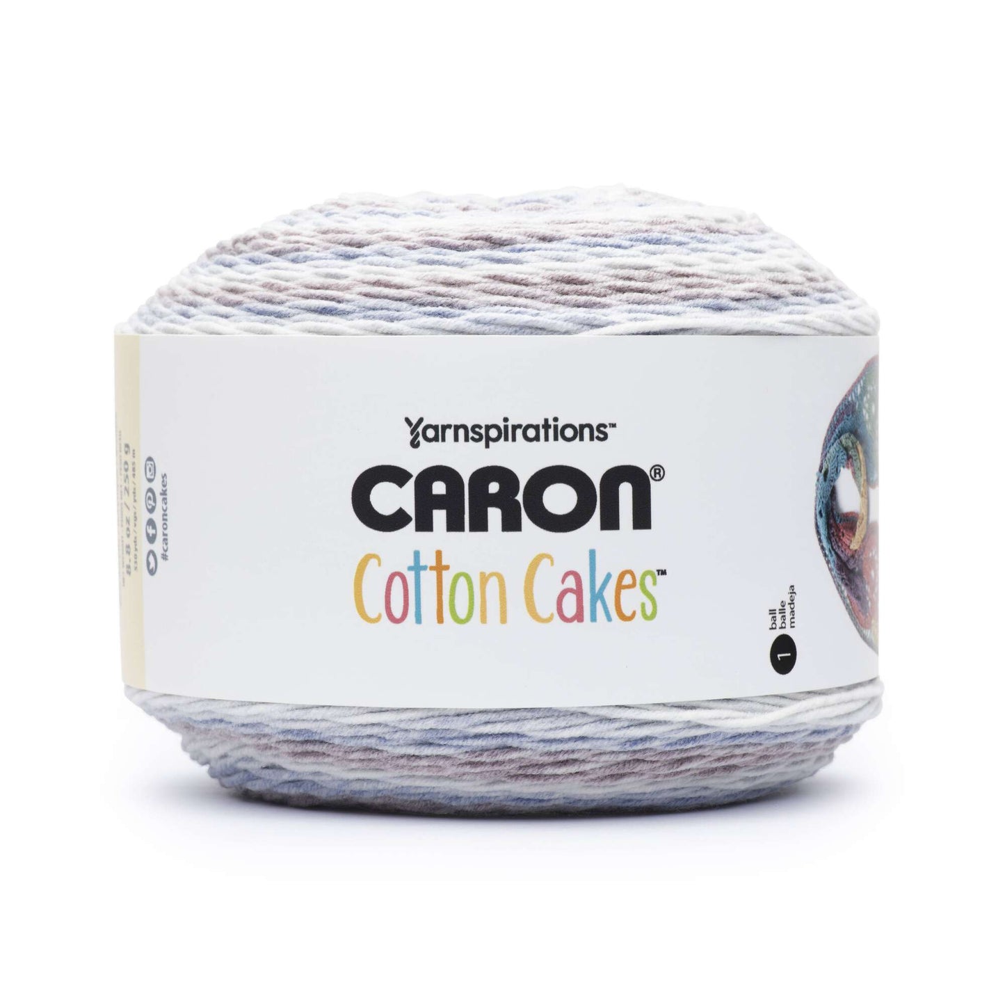 Caron Cotton Cakes Yarn (250g/8.8oz) - Clearance Shades