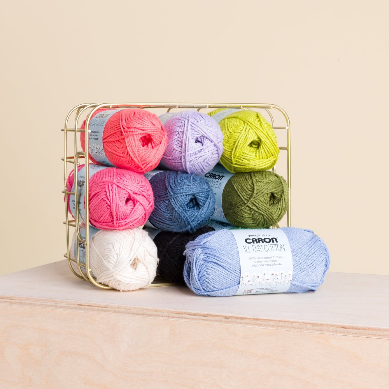Caron All Day Cotton Yarn (100g/3.5oz)