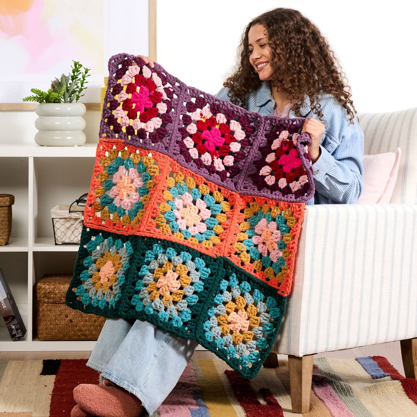 Bernat All In One Blanket Granny Yarn (240g/8.5oz)