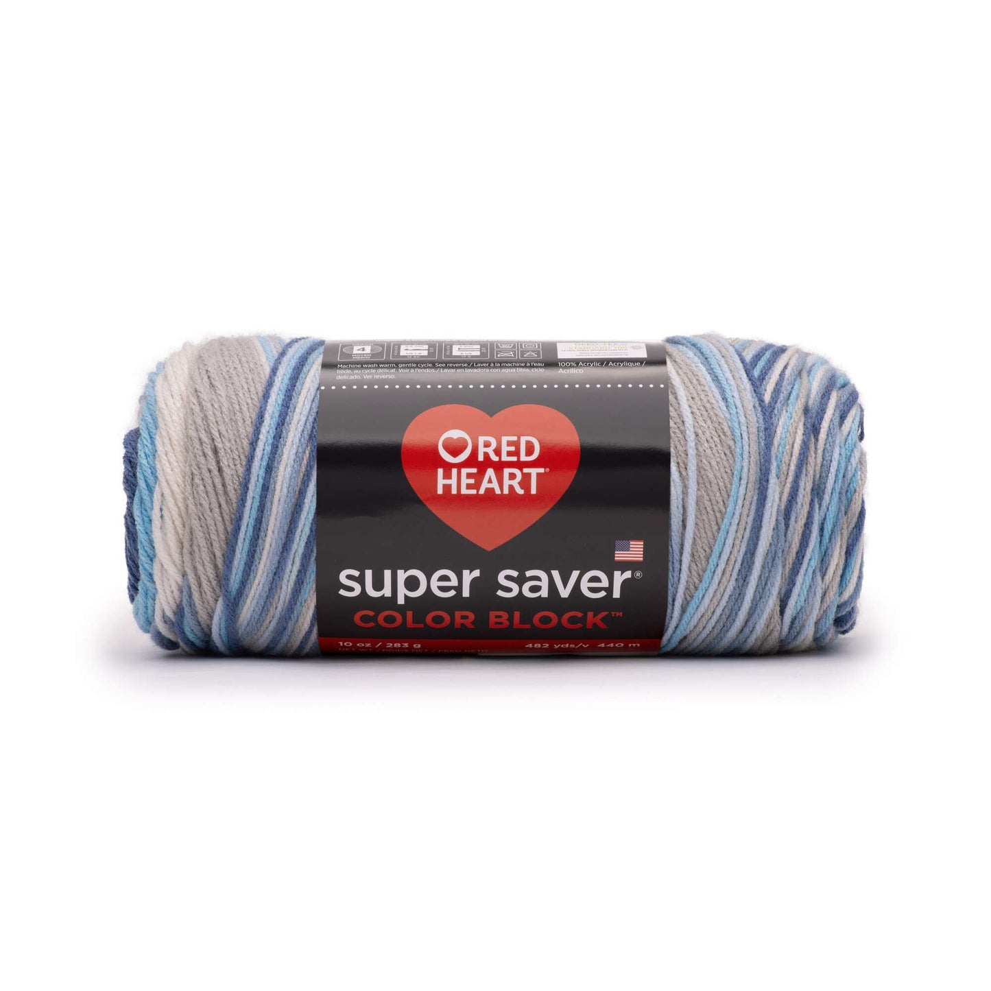 Red Heart Super Saver Color Block Yarn