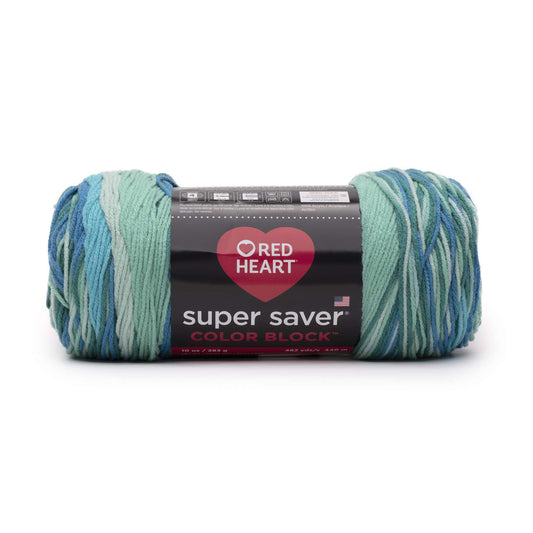 Red Heart Super Saver Color Block Yarn