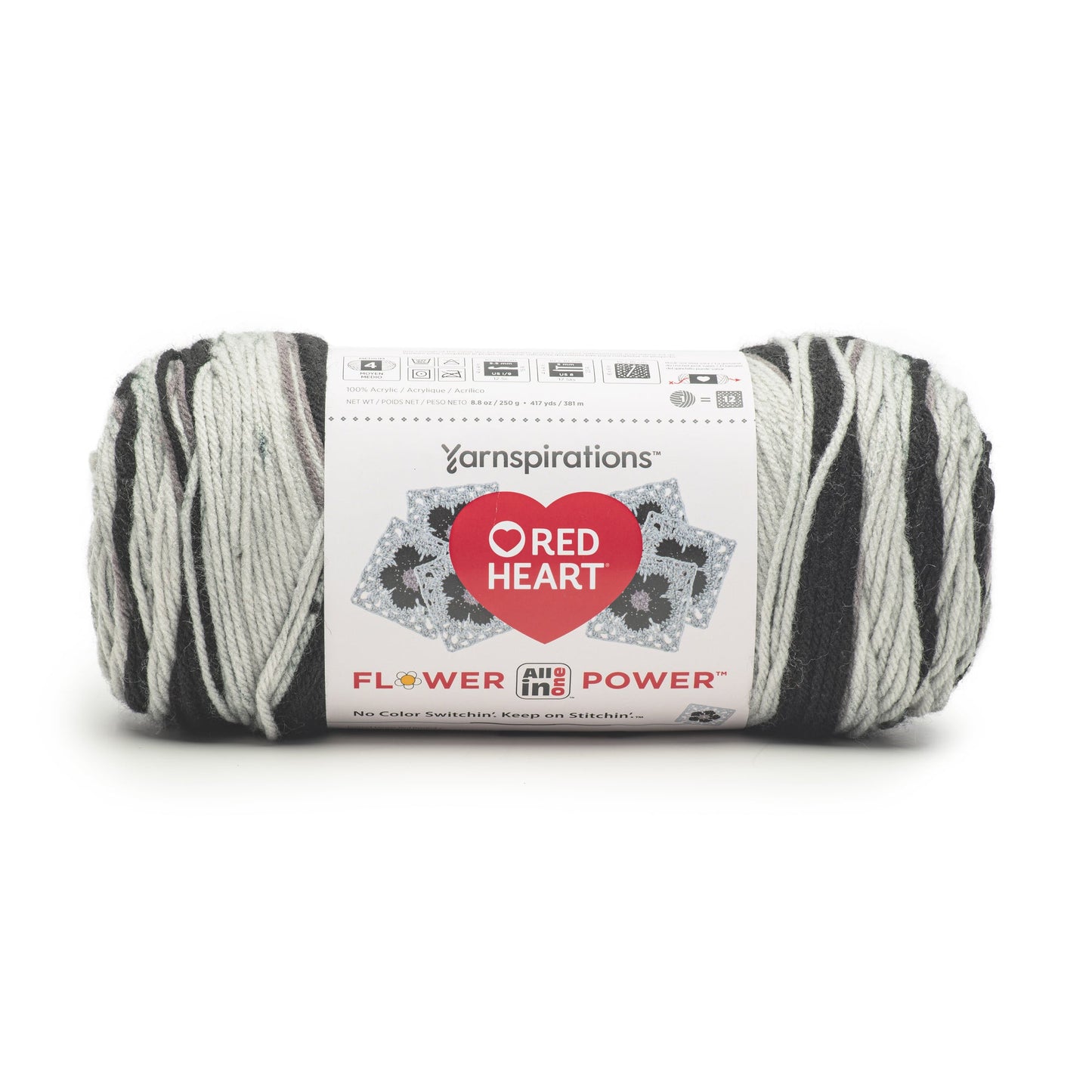 Red Heart All In One Flower Power Yarn (250g/8.8oz)