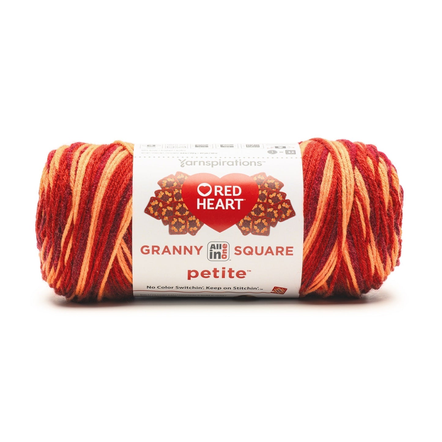 Red Heart All In One Granny Square Petite Yarn (250g/8.8oz)