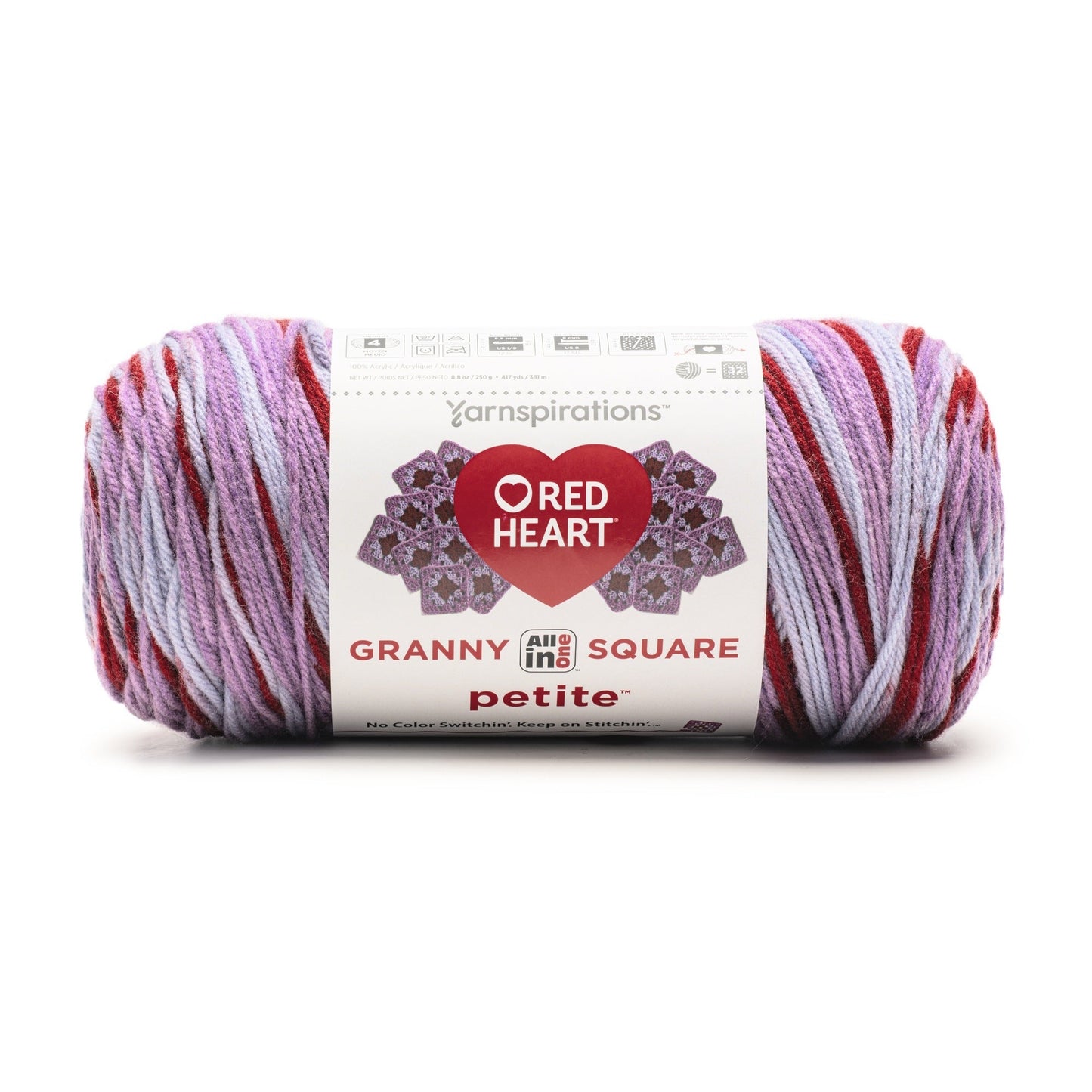 Red Heart All In One Granny Square Petite Yarn (250g/8.8oz)