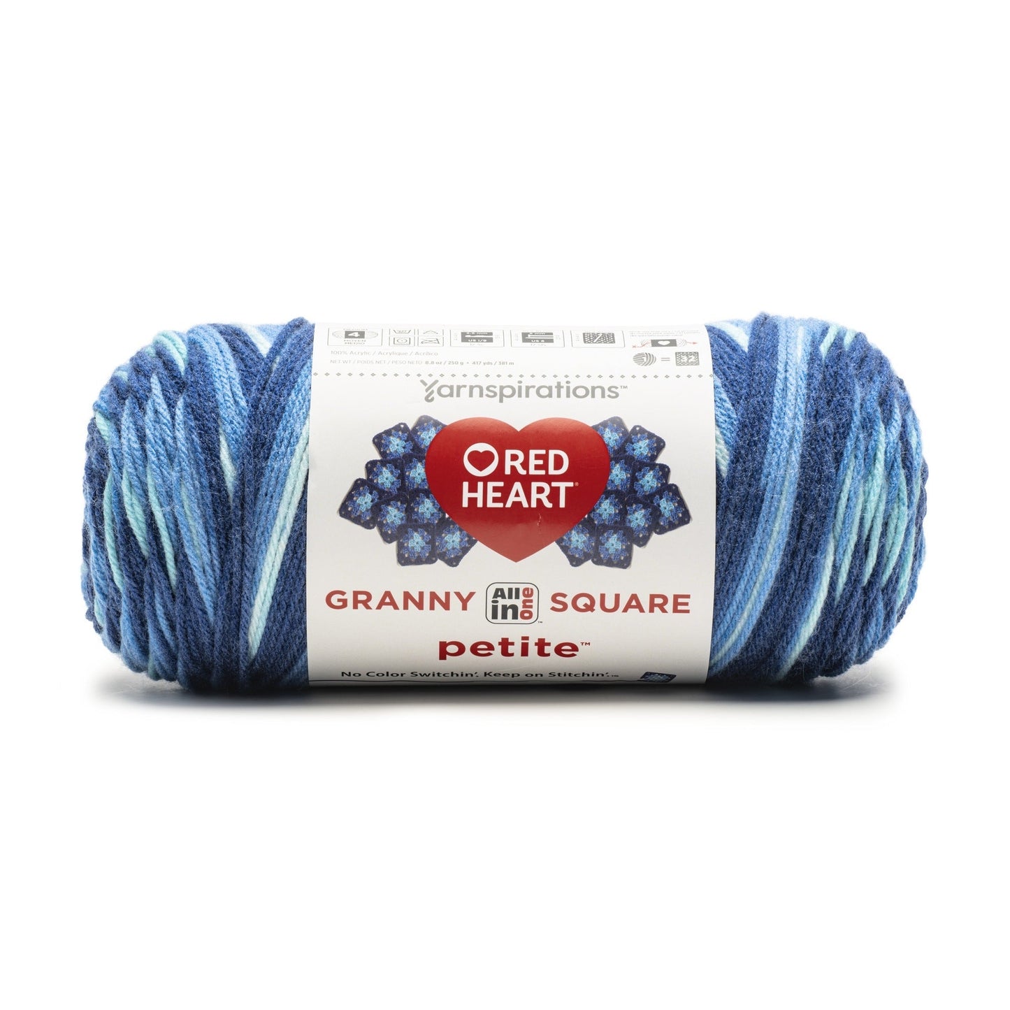 Red Heart All In One Granny Square Petite Yarn (250g/8.8oz)