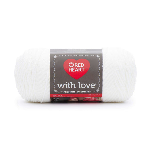Red Heart With Love Yarn - Clearance Shades