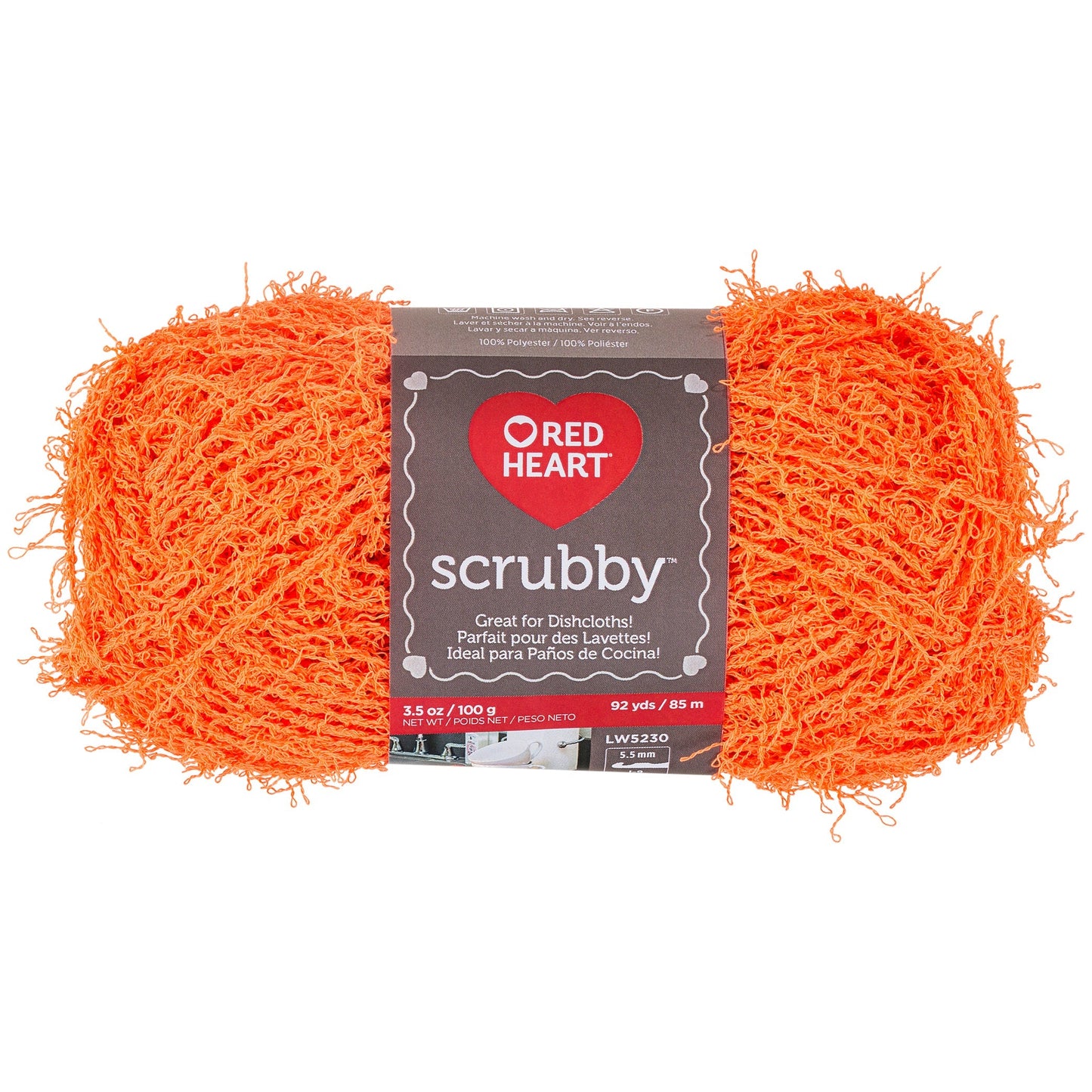 Red Heart Scrubby Yarn