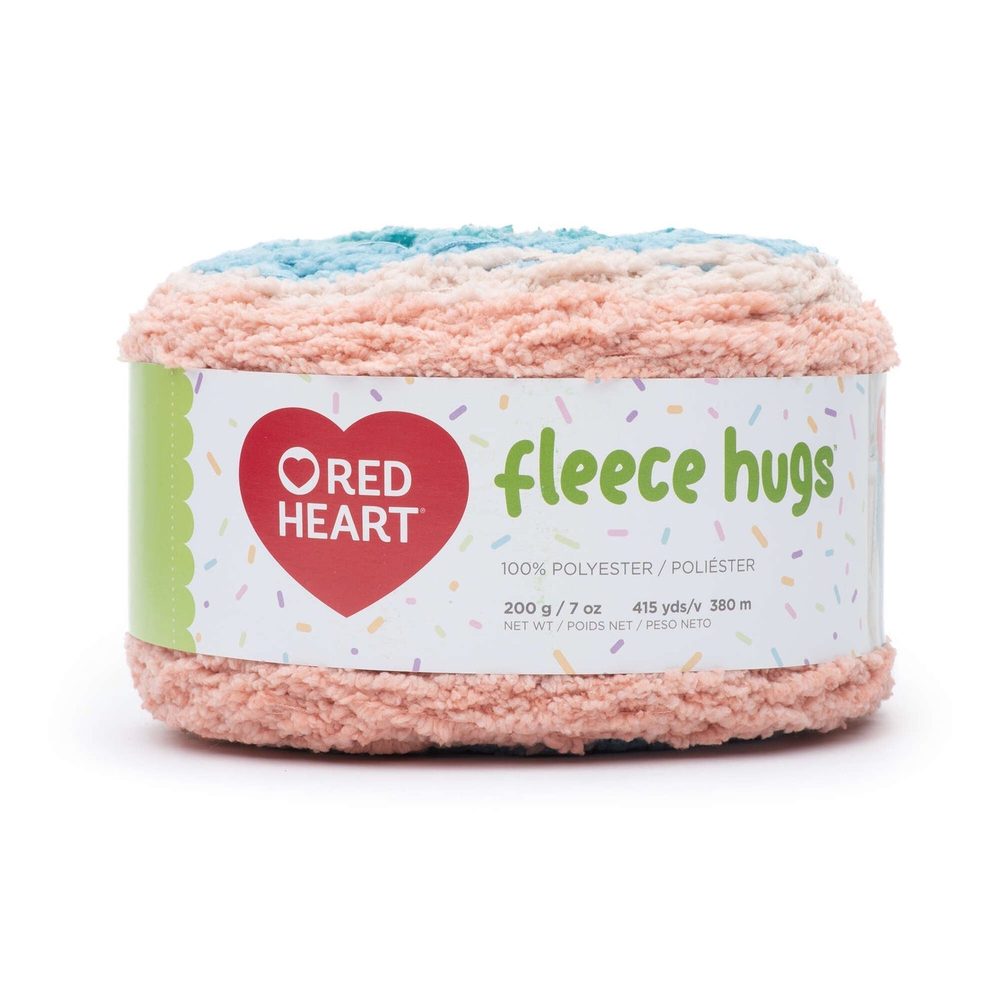 Red Heart Fleece Hugs Yarn - Clearance shades