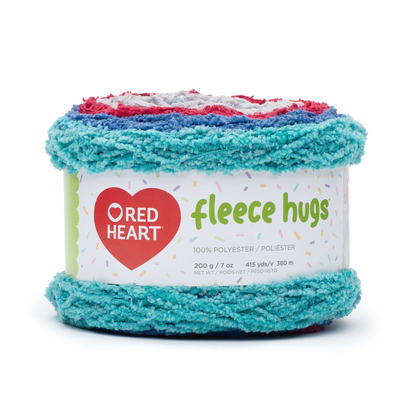 Red Heart Fleece Hugs Yarn - Clearance shades