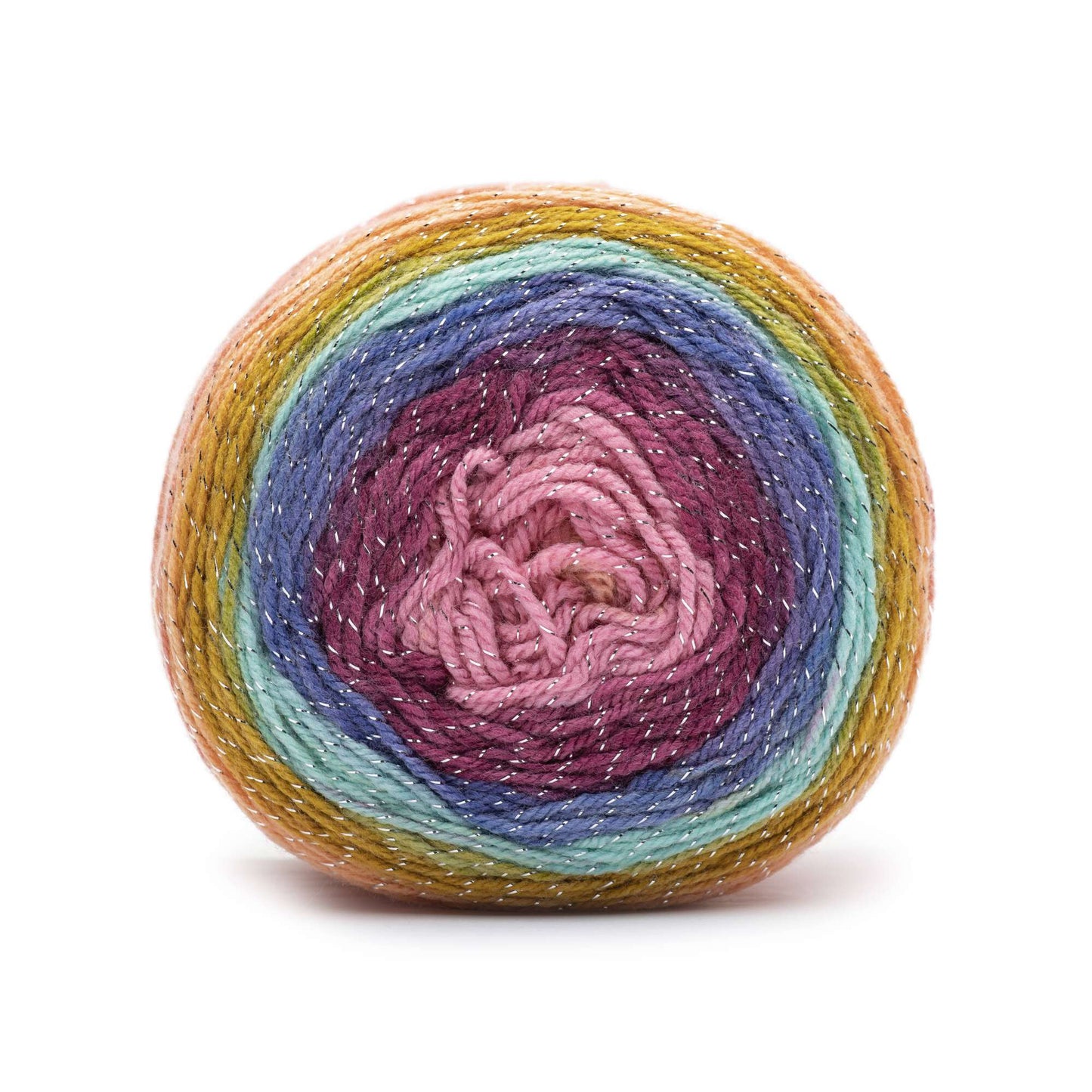 Red Heart Roll With It Sparkle Yarn