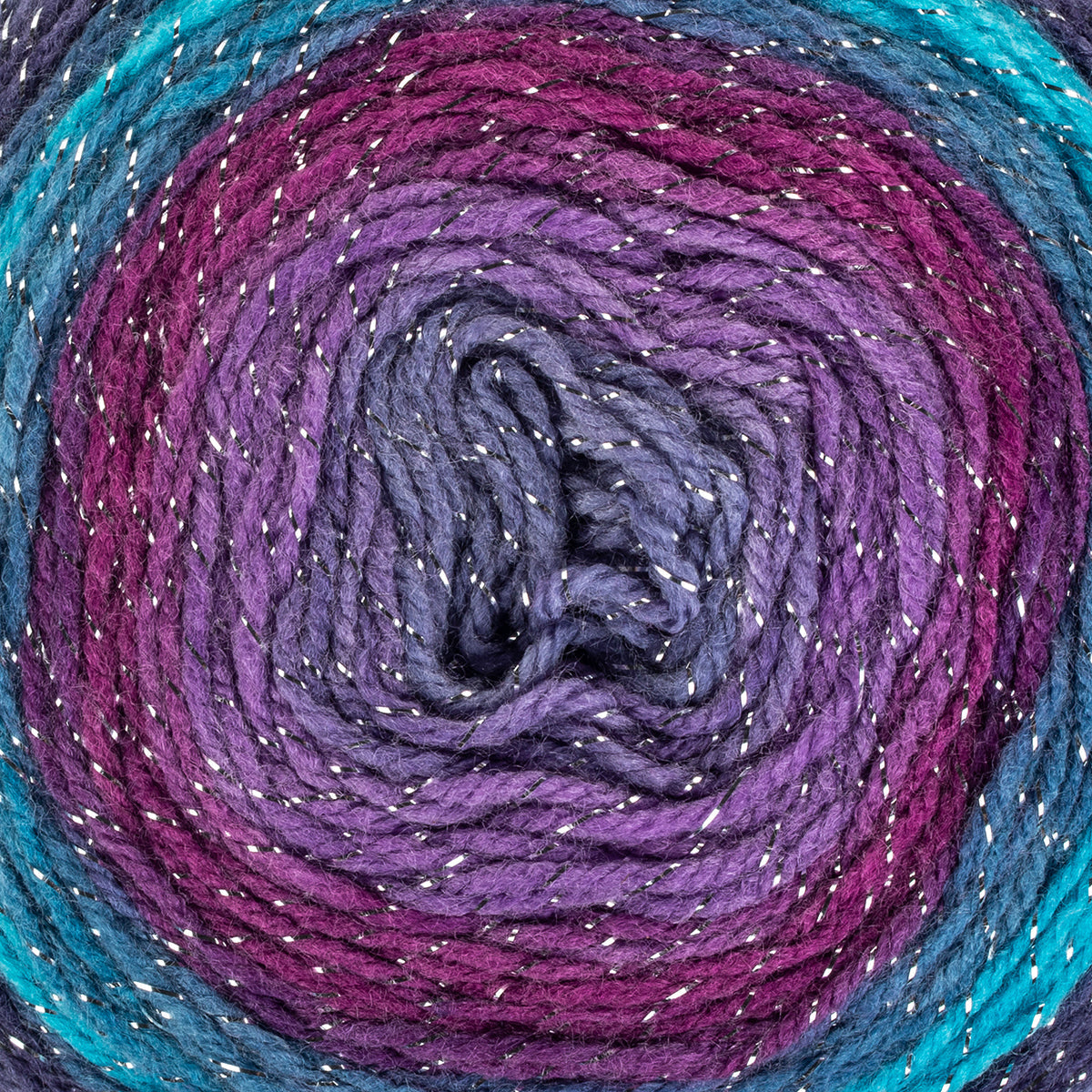 Red Heart Roll With It Sparkle Yarn - Clearance shades