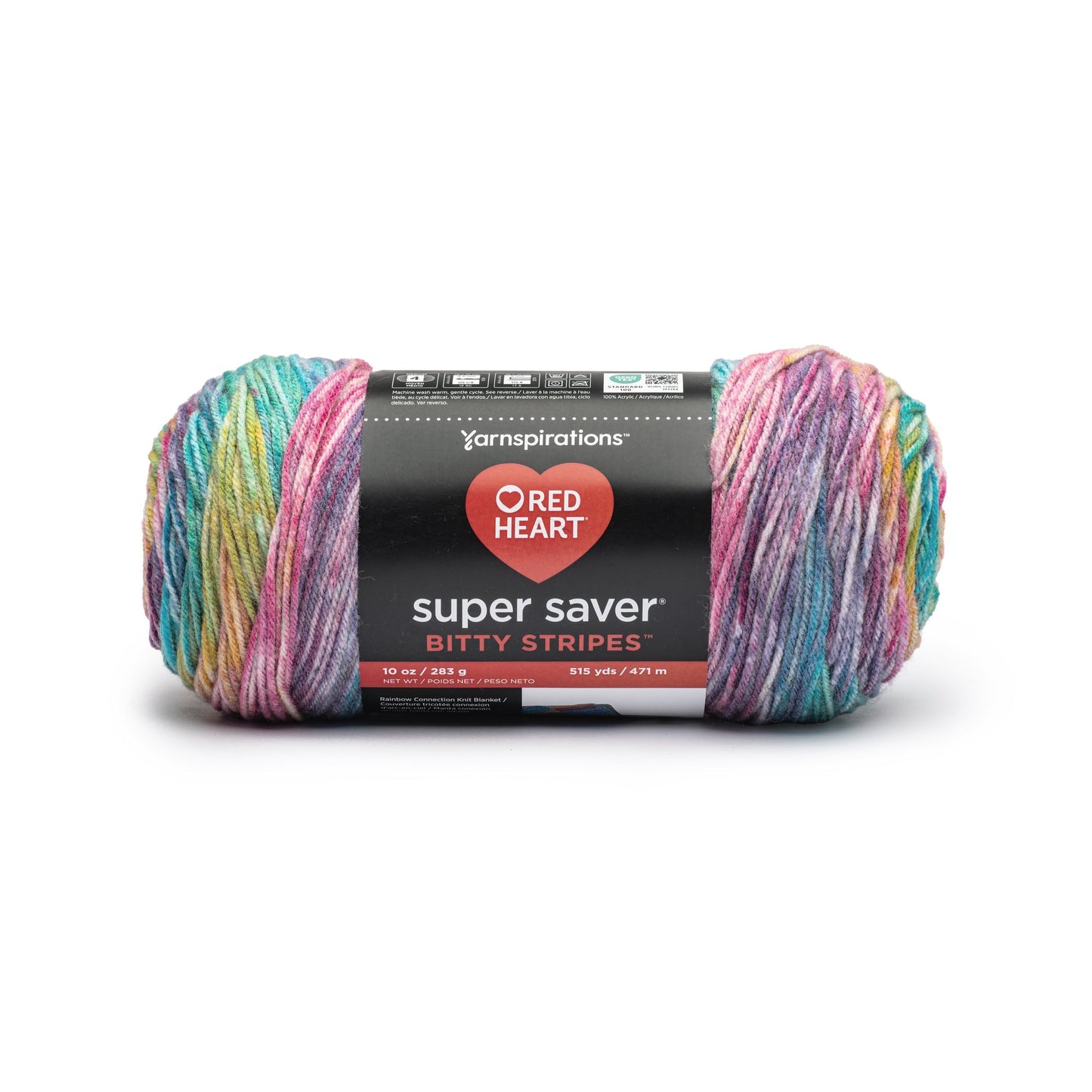 Red Heart Super Saver Bitty Stripes Yarn
