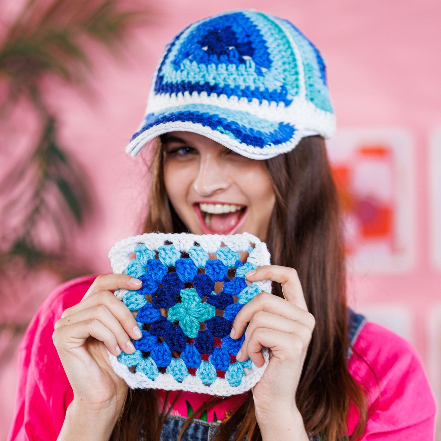 Red Heart All In One Granny Square Yarn (250g/8.8oz)