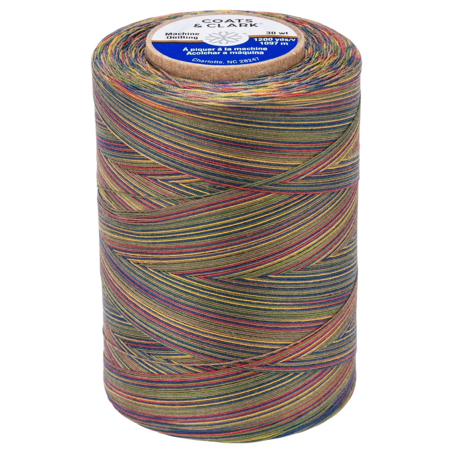 Coats & Clark Cotton Machine Quilting Multicolor Thread (1200 Yards)