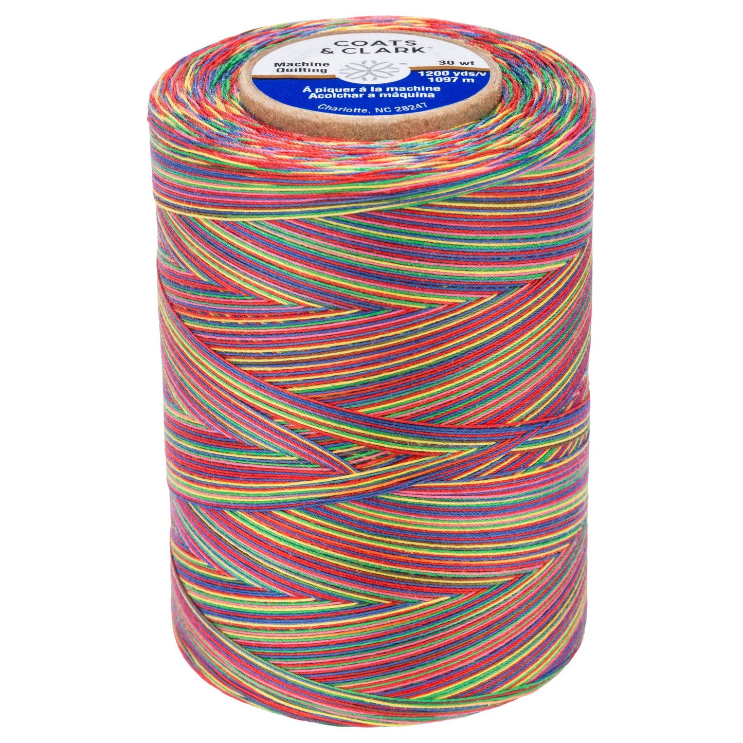 Coats & Clark Cotton Machine Quilting Multicolor Thread (1200 Yards)