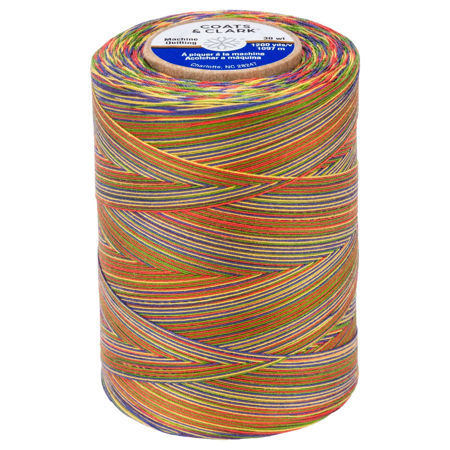 Coats & Clark Cotton Machine Quilting Multicolor Thread (1200 Yards)