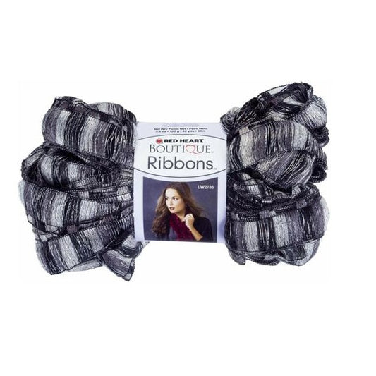 Red Heart Boutique Ribbons Yarn - Clearance shades